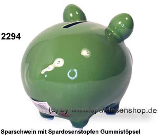KCG Sparschwein Blanko grün D